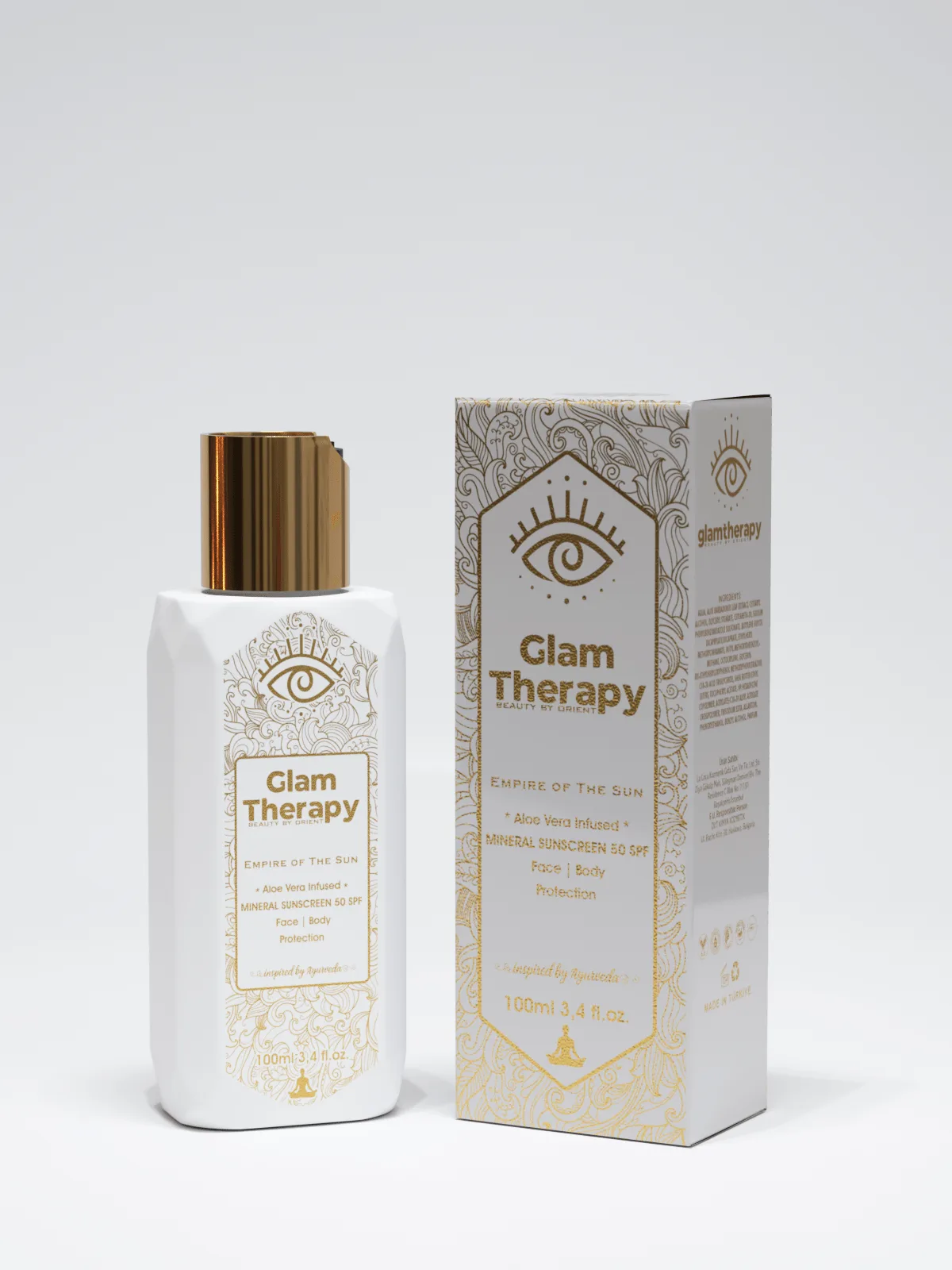 Glam Therapy Solar Embrace Aloe Vera Infused Yüz Ve Vücut Nemlendirici Güneş Kremi 50 Spf 100 ml   Görsel 2