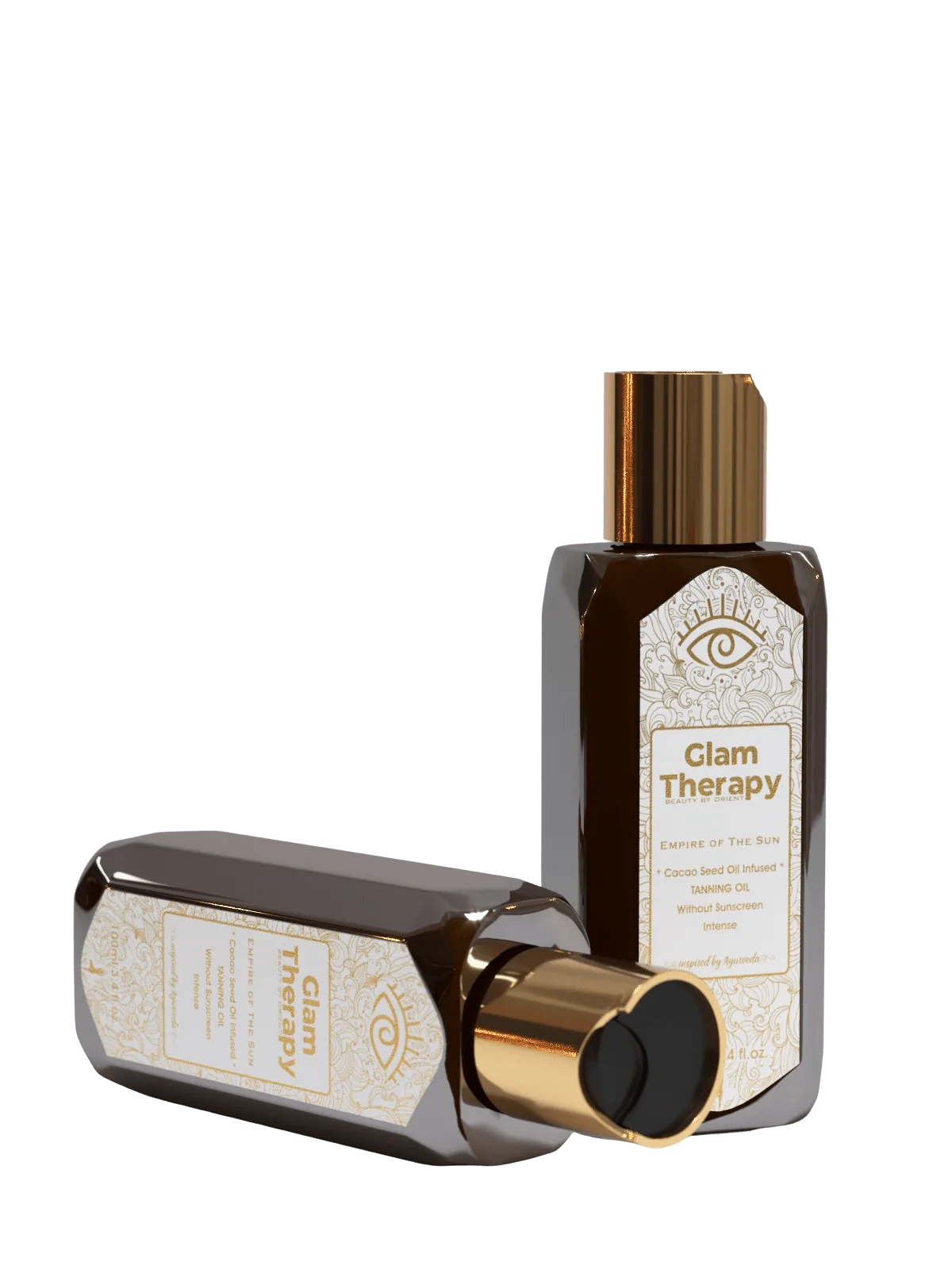 Glam Therapy Kakao Cekirdegi Yagi Etkili Bronzlastirici ve Masaj Yagi 100 Ml 2 Temiz min