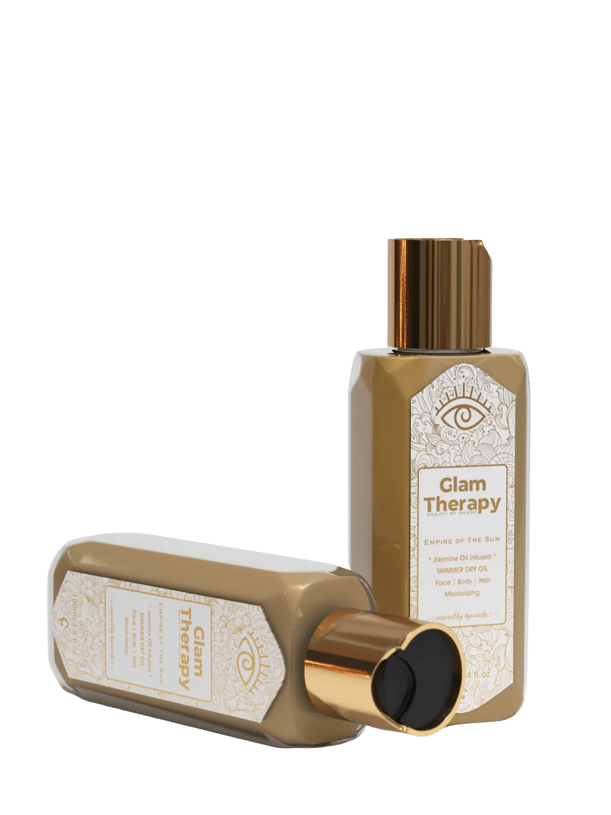 Glam Therapy Yasemin Yagi Etkili Cok Amacli Isiltili Kuru Yag 100 Ml Temiz 3 min