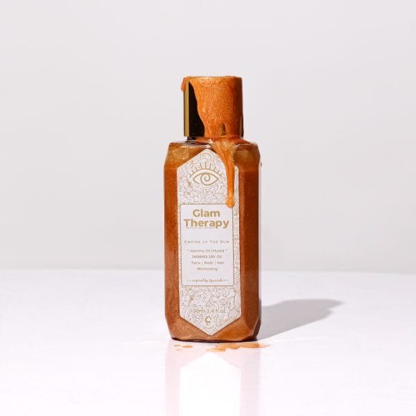 Glam Therapy Golden Dust Jasmine Oil Infused Çok Amaçlı Işıltılı Kuru Yağ 100 Ml